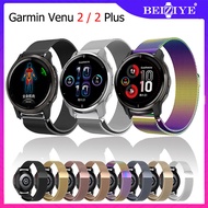 Smart watch Garmin Venu 2 Plus Magnetic Milanese band Garmin Venu 2 Metal Bracelet Stainless Steel S