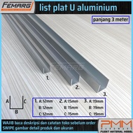 FEMARG Aluminum U List | Aluminum U Profile Aluminium Profile