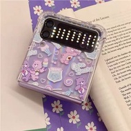 Samsung Z Flip 3 Phone Case Care Bears 三星手機殼 透明硬殼 $120包埋順豐郵費⚠️🤩