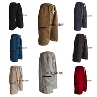 KATUN Men's Thick Cotton Pants 7/8 7 8 Cargo Pockets Zipper