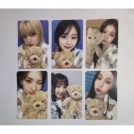 NMIXX Fe3O4 LILY HAEWON SULLYOON BAE JIWOO KYUJIN PHOTOCARD makestar pajamas pob