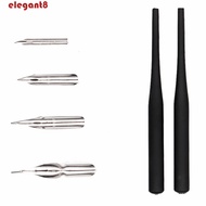 ELEGANT Manga Calligraphy Dip Pen+4 Nibs, Signature Fountain Pens Calligraphy Dip Pen Kit, Portable 