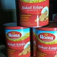 roma biskuit / roma kelapa kaleng