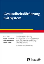 Gesundheitsförderung mit System Hubert Studer