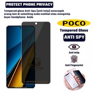 Tempered GLASS PRIVACY GLASS POCO M5 M5S M6 M6 4G M6 5G M6 PRO M6 PRO 4G M6 PRO 5G