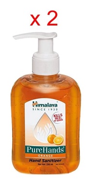 PureHands 橘橙味酒精消毒搓手液250ml 兩支 (平行進口)