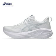 ASICS Women NOVABLAST 5 Running Shoes in White/Piedmont Grey