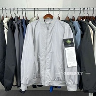 【 Good Style 】 Stone Compass Printed Baseball Jacket Flight Jacket Casual Loose Sports Versatile Cou