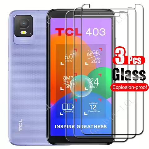 1-3PCS Tempered Glass For TCL 403 Protective Film ON TCL403 T431D, T431U, T431Q, T431P, T431A, T431E