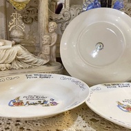 Bộ dĩa 11 cái The World Of Peter Rabbit hoạ tiết đẹp mắt cùng gia đình thỏ-The World Of Peter Rabbit