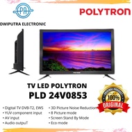 Led Tv Digital Polytron 24 Inch 24V1853 Led Tv Polytron 24"