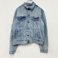 古著GAP 靛藍色牛仔外套，M 碼