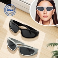 Y2k Sports Punk Sunglasses Fashion Beach Shades Eyewear Outdoor Men Women Eyeglasses Cycling H4q4
