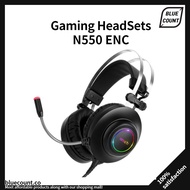 [ABKO] N550 Gaming Headsets / Headphones / Noise Cancelling Mic / Vibration Step 2 / 3D Sound / Ligh