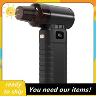 90000RPM Mini  Fan Electric Air Duster Adjustable Wind Speed withLight Car Cleaning Camping Inflatab