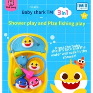 [Pinkfong] Baby Shark Shower Bath Scoop Net Fishing Play Set for Kids Children