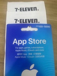 App Store gift card 蘋果禮品卡 面值150
