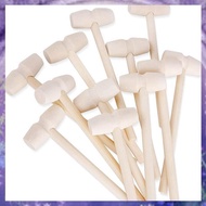 Cake Hammer Wooden Hammer Solid Wood Mini Mallet Children'S Wooden Hammer Small Wooden Mallet
