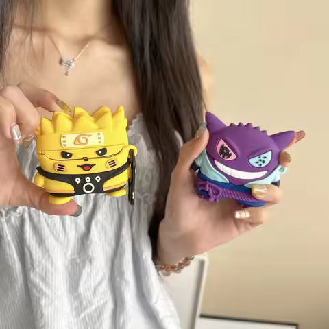 Earphone Case For Samsung Bud 3 Pro Pocket Monsters Pokemon Pikachu Gengar Wireless Bluetooth Headse