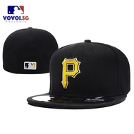 [VOVOI.SG] Pittsback Pirate Outdoor Sports Cap Men Baseball Cap Snapback Cap 5950 Cap W Fit