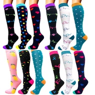 Compression Socks Women Men Running Sport Socks 30mmHg Fit Medical Edema, Diabetes, Varicose Veins, 