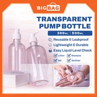 Pump Bottle Soap Dispenser Bottle Shampoo Bottle Botol Plastik Botol Sabun Botol Kosong Plastik Empt