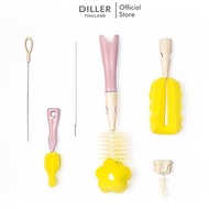 Diller Bottle Cleaning Kit Brush Set Milk Water Glass Straw