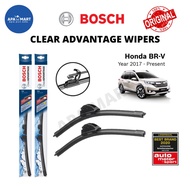 Genuine Bosch Clear Advantage U Hook Wiper Set for Honda BRV / BRV (Year 2017-Present)(BCA22"/BCA16"