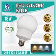 18W E27 LED Bulb GLOBE BULB (DAYLIGHT / WARMWHITE / 4000K)