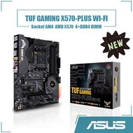 Original For ASUS TUF GAMING X570-PLUS (WI-FI) Motherboard 4xDDR4 DIMM Socket AM4 AMD X570 chipset A