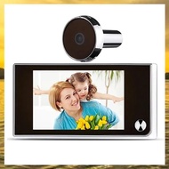 (HARB) 3.5 Inch Doorbell Peephole Viewer Digital Door Camera 120° LCD 2 Million HD Pixels Kitty Eye