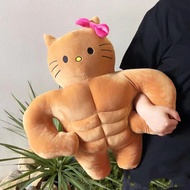 Hài Hước Cơ Bắp Xin Chào Búp Bê Hello Da Đen Búp Bê Mèo Kate Búp Bê Gối Ôm Cô Gái Ngủ