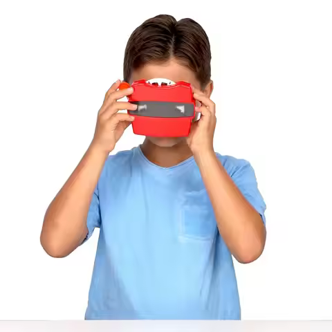 New High Quality Luminous Toys 3D View-Master Mini Theater Cognitive Puzzle 3D Observation Deck View