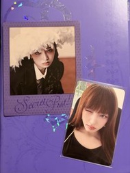麻煩睇詳情🔎 IVE SECRET 專輯 Rei Liz 小卡、拍立得、海報等等全齊