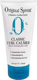 Original Sprout Curl Calmer for All Hair Types, Anti-Frizz Styling Cream, 4 oz. Bottle