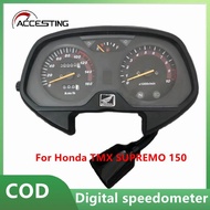 แผงหน้าปัดเครื่องวัดความเร็วแบบดิจิตอลแอลอีดีสำหรับฮอนด้า TMX SUPREMO 150เครื่องวัดความเร็วมิเตอร์ดิ