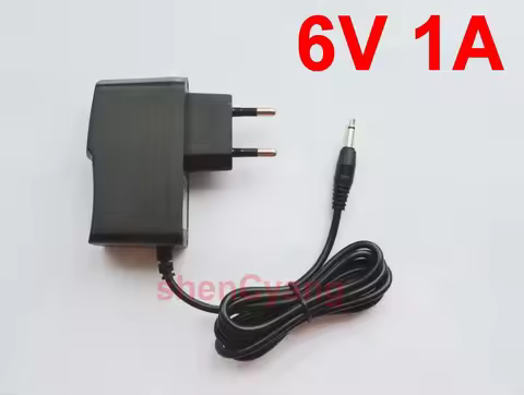 AC 100-240V to DC 6V 1A 800mA 500mA Power Supply Adapter AUX 3.5 Audio Charger For Convenient handhe