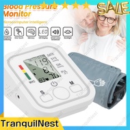 TranquilNest Digital Rechargeable Arm Blood Pressure Monitor Accurate Original Meter Large