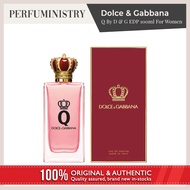 🇸🇬 [perfuministry] (D & G) DOLCE & GABBANA Q POUR FEMME BY D & G EDP FOR WOMEN (TESTER / PERFUME / F