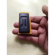 Matte black R type writing Emblem