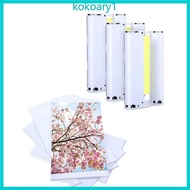 KOKO Photo Printing Paper and Ink Cartridge Set for RP-108 CP1500 CP1300 Camera Durable Wide Compati