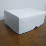 Cake or rice box box 1/ 4 mini 18.5x13x7 cm