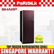 (Bulky) Sharp SJ-PG39P-BR Top Freezer Refrigerator (394L)