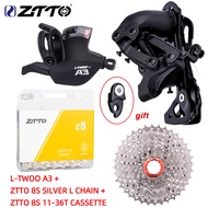 ZTTO MTB Shifter Groupset 1X8/9/10/11/12S Shifter Set Lever Rear Derailleur RD Chain 36T/40T/42T/46T