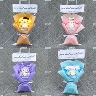 預訂 畢業花束 玉桂狗 Melody Kurumi 布丁狗花束 情人節花束情人節禮物