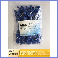 ✟ ♠ ❈ SHeavy duty pvc clamp 1/2inch orange andBlue/pipe clamp