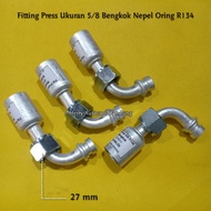 5/ 8 Bent Nipple Press Fitting Oring R134