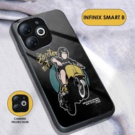 Casing motif Infinix Smart 8 2023 Baru | Case Hp Infinix Smart 8 |Softcase Hp Infinix Smart 8 [KB07]