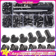 JR-Chicago Screw Leather Rivets Assorted Screw Rivets M5 Chicago Binding Screws for Decorating PU Cr