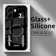 HP Softcase Glossy Glasshp For OPPO A6X - OPPO A6X 4G-5G - OPPO A6X 4G Case - OPPO A6X 5G - OPPO A6X